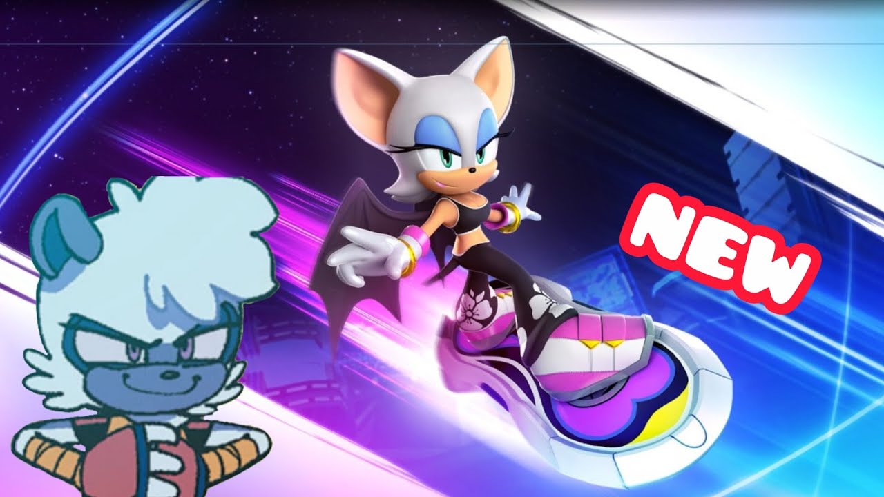 Играю в НОВОЕ событие Rider Rouge 💨 (У меня лаги :'u). | Sonic Forces Speed ​​Battle 👾