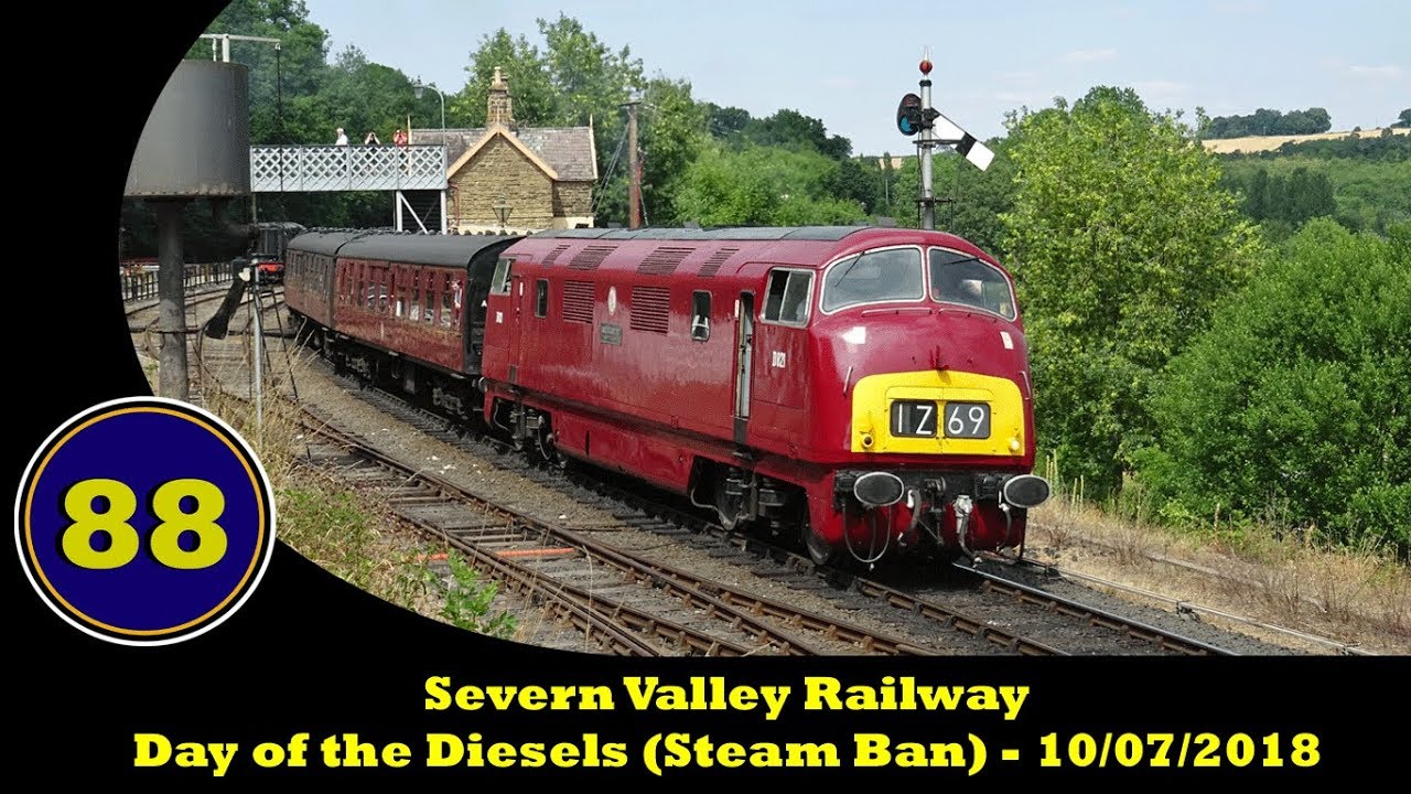 Severn Valley Railway - Day of the Diesels (Steam Ban) - 10/07/2018