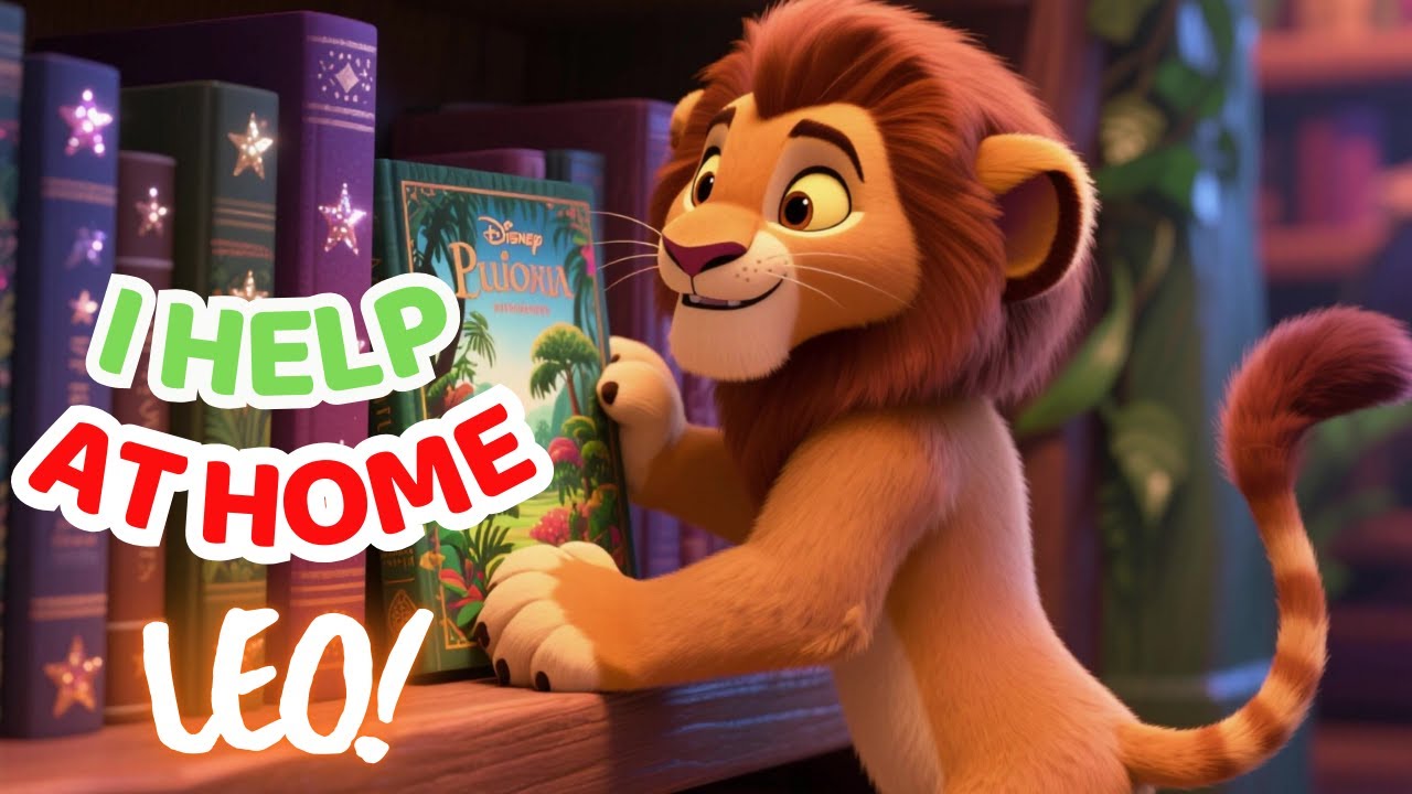 Leo Learns Helping at Home | Simple Chores Story