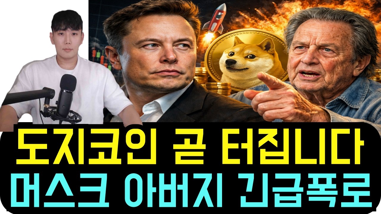 [도지코인 DOGE] 일론 머스크 아버지의 폭로 (도지코인 터집니다)