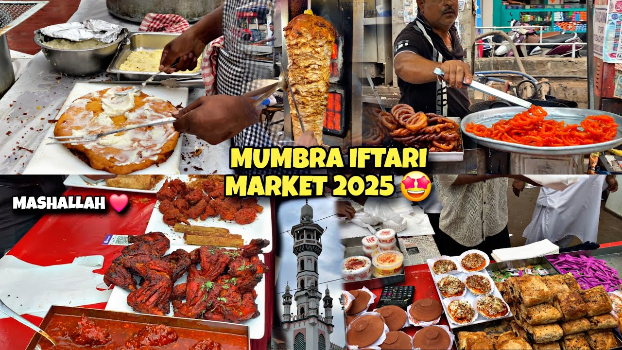 Mumbra Ramadan Iftari Market 2025 😍 | Beauty Of Mumbra In Ramadan | Mumbra Kausa