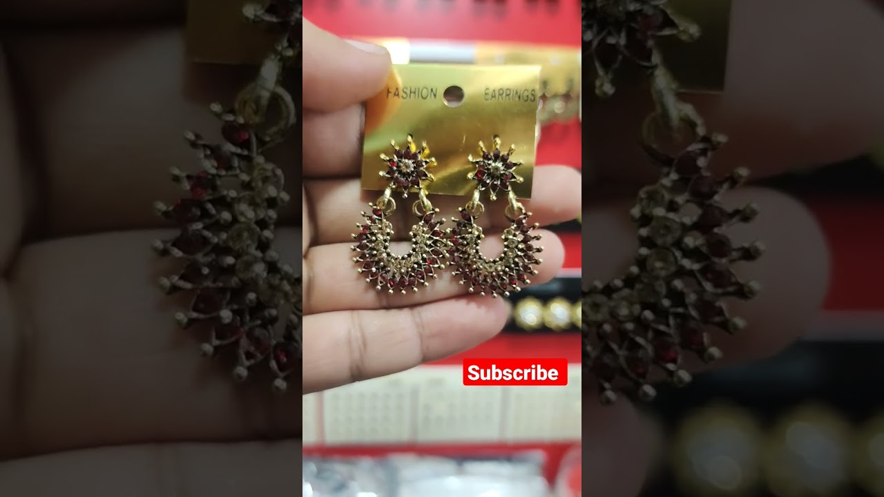 Theepavali Collection Earrings | Cristal Fancy  