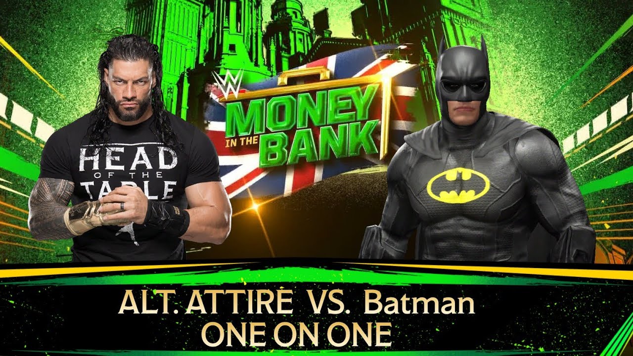 Batman Vs Roman Reigns New Match wwe2k24 #new #wwe #usa #wrestling #otc #batman #trending #ps5 #pc