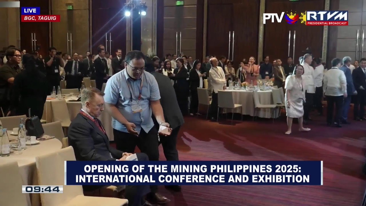 PBBM graces the opening of Mining Philippines 2025: International Conference and Exhibition