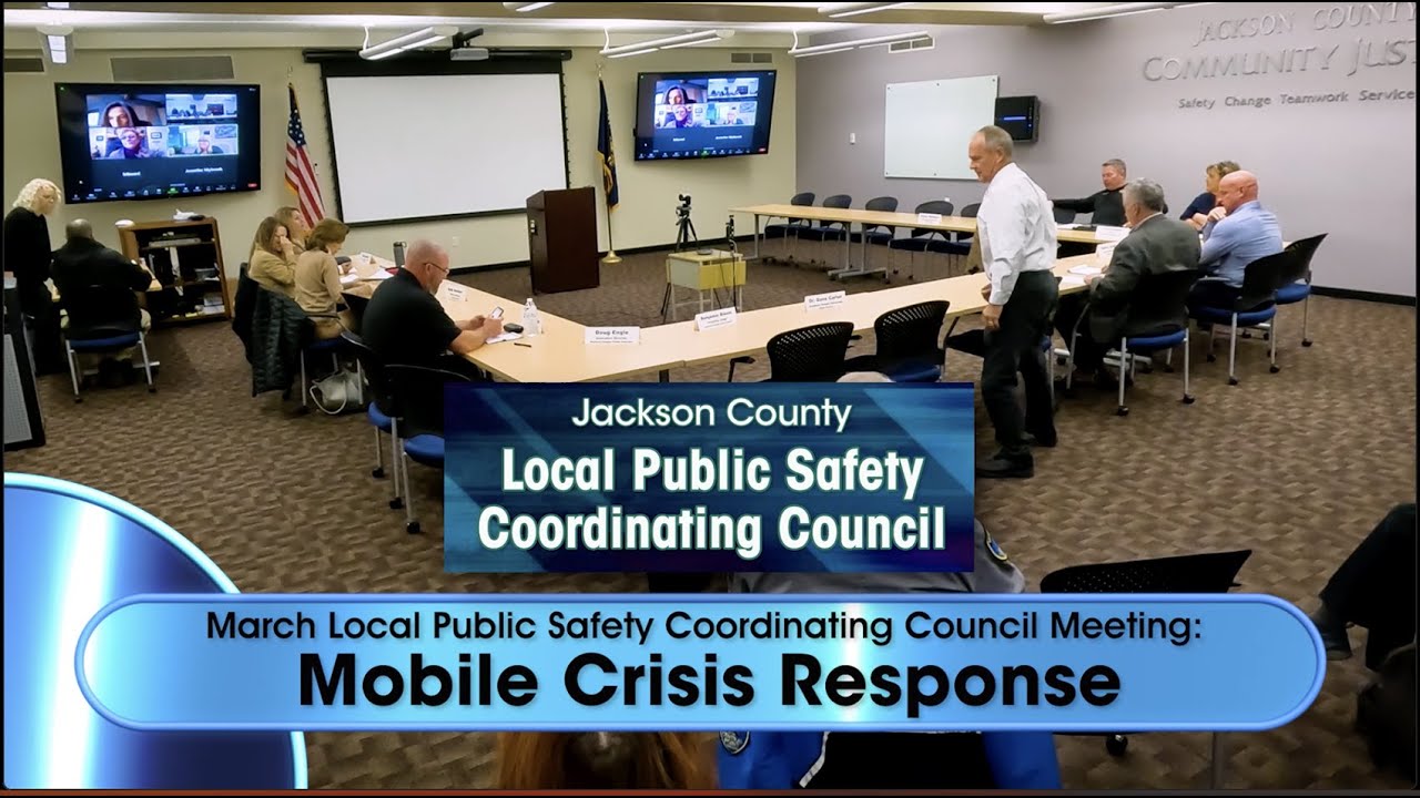 March Local Public Safety Coordinating Council Meeting: Mobile Crisis Response