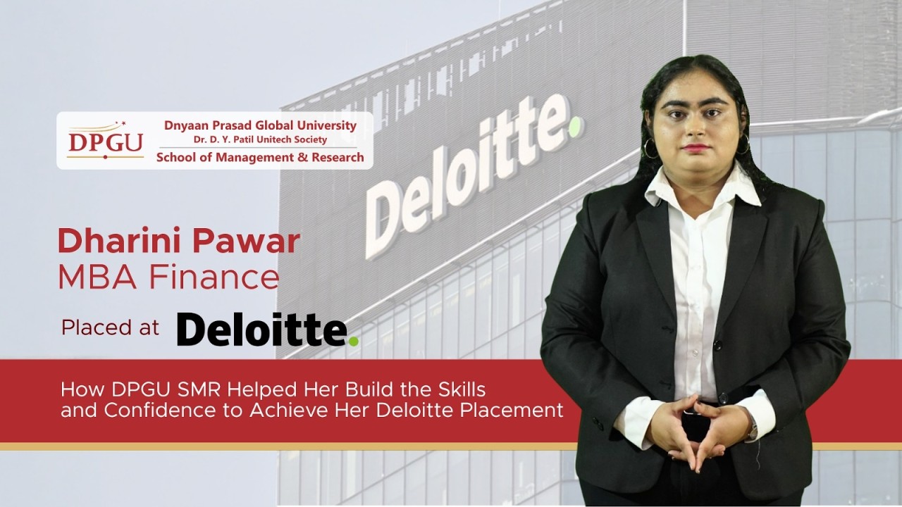 MBA Finance Student Placed at Deloitte | Real Placement Story That Will Inspire You