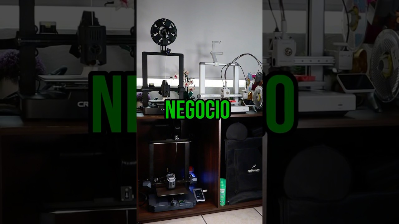 Mejores IMPRESORAS 3D para iniciar un negocio 🤑  #impresion3d #impresoras3d