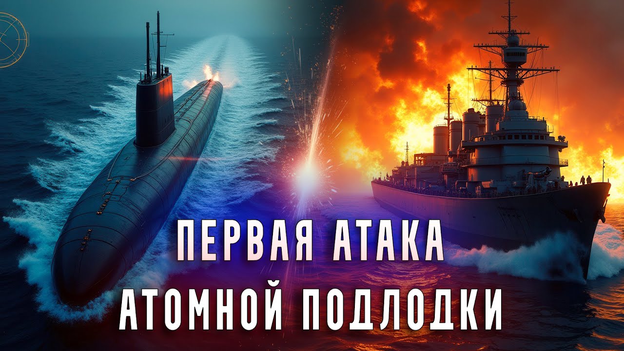 ПОДВОДНАЯ АТОМНАЯ АТАКА: Как HMS Conqueror УНИЧТОЖИЛ аргентинский крейсер