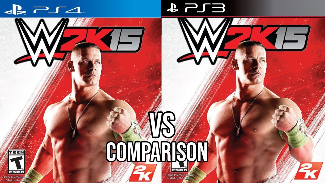 WWE 2K15 PS4 Vs PS3