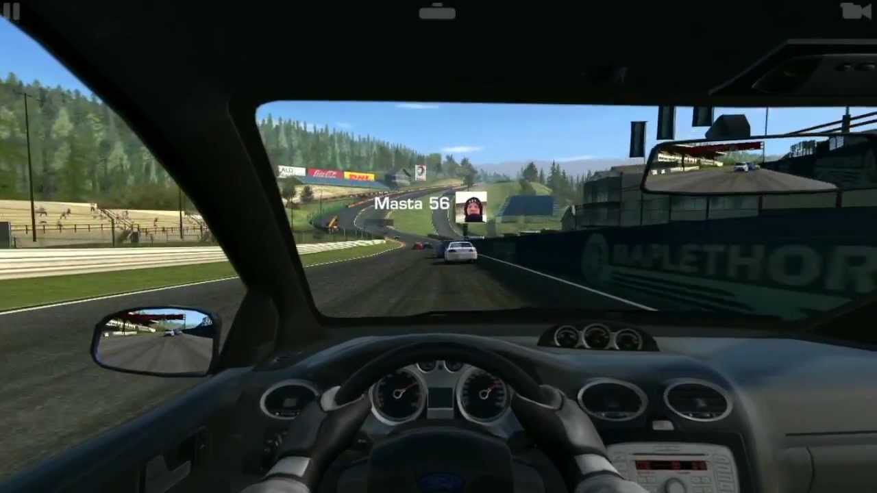 Real Racing 3 iOS -- Circuit de Spa-Francorchamps in the Ford Focus