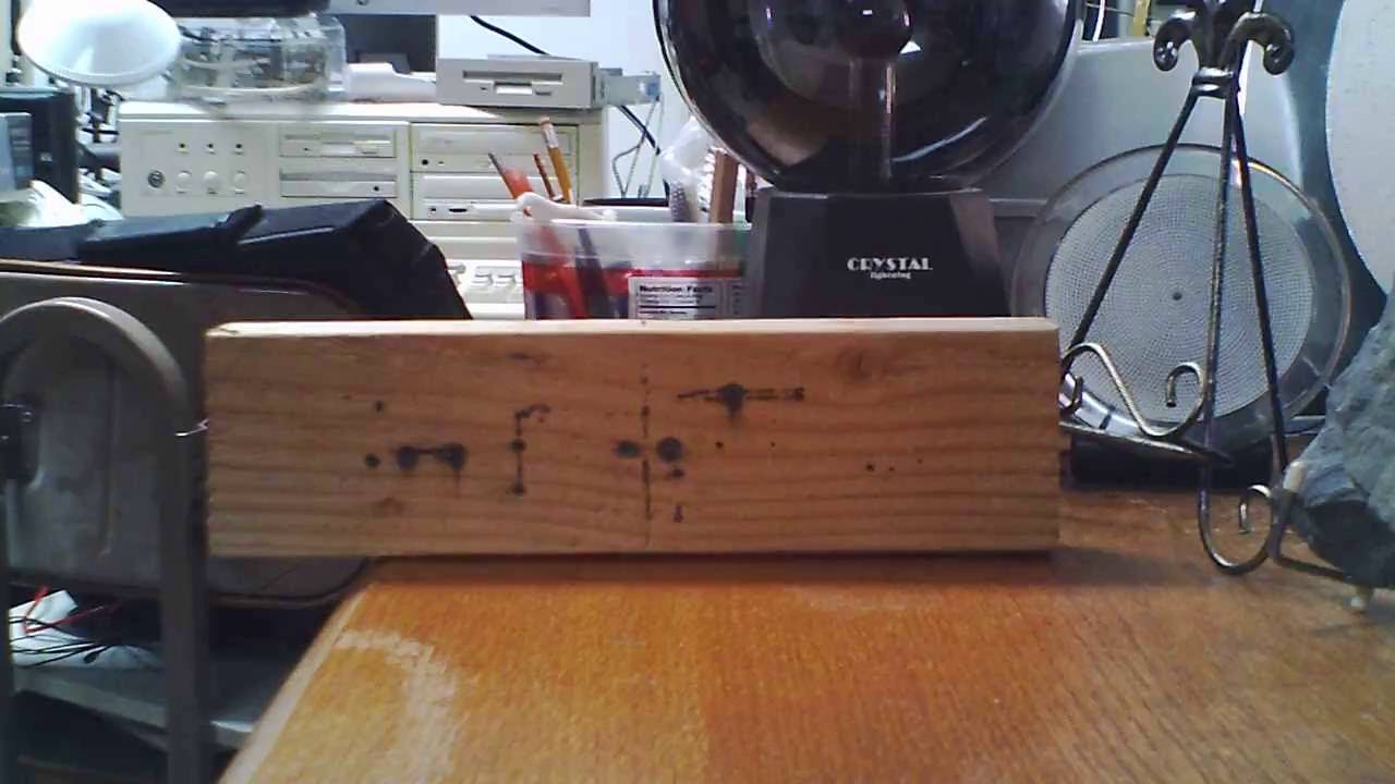 2.5 Watt laser VS 2X4