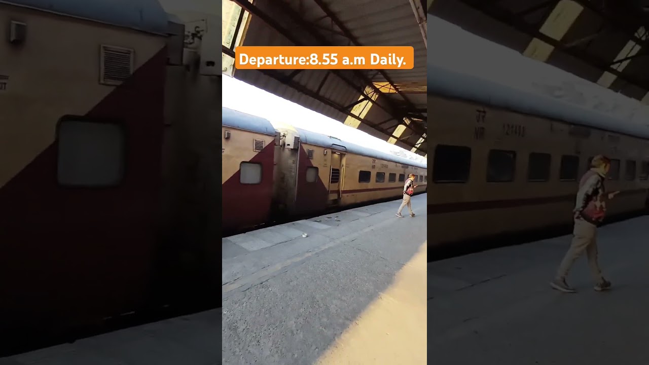 Runicha express departs daily to Jaisalmer, Rajasthan #jaisalmer #rajasthan #explorewithfahim #rail