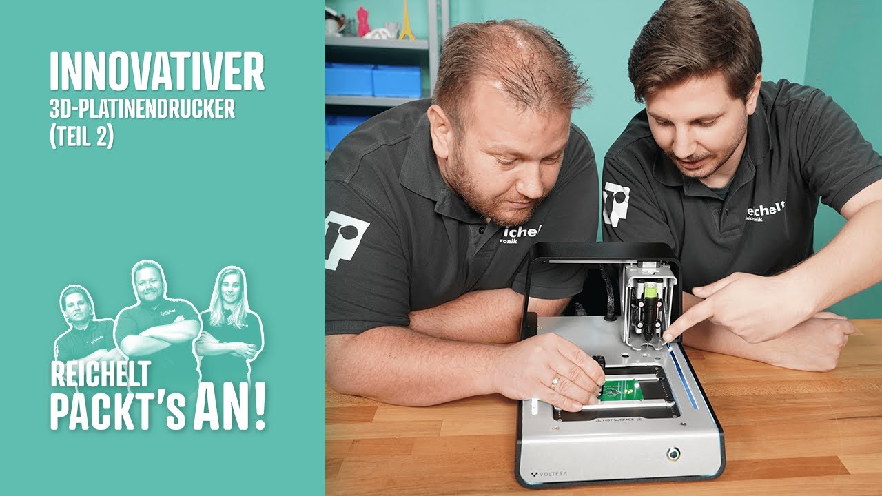 Innovativer 3D-Platinendrucker (Teil 2) | reichelt packt's an