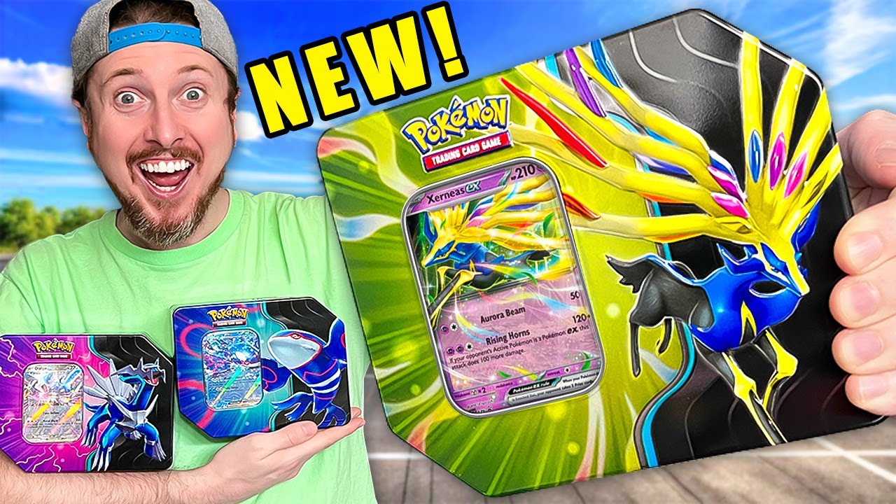 New Pokemon Card Tins Found in Store, LEGENDARY OPENING!