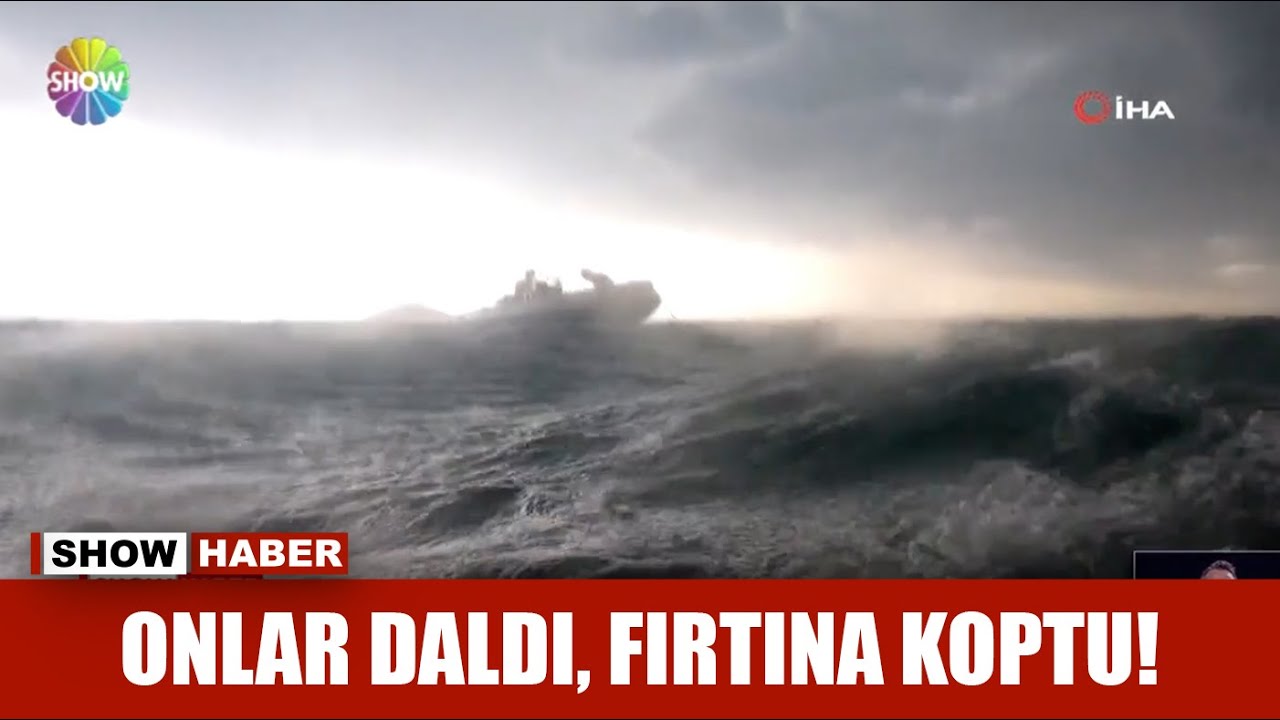Onlar daldı, fırtına koptu!
