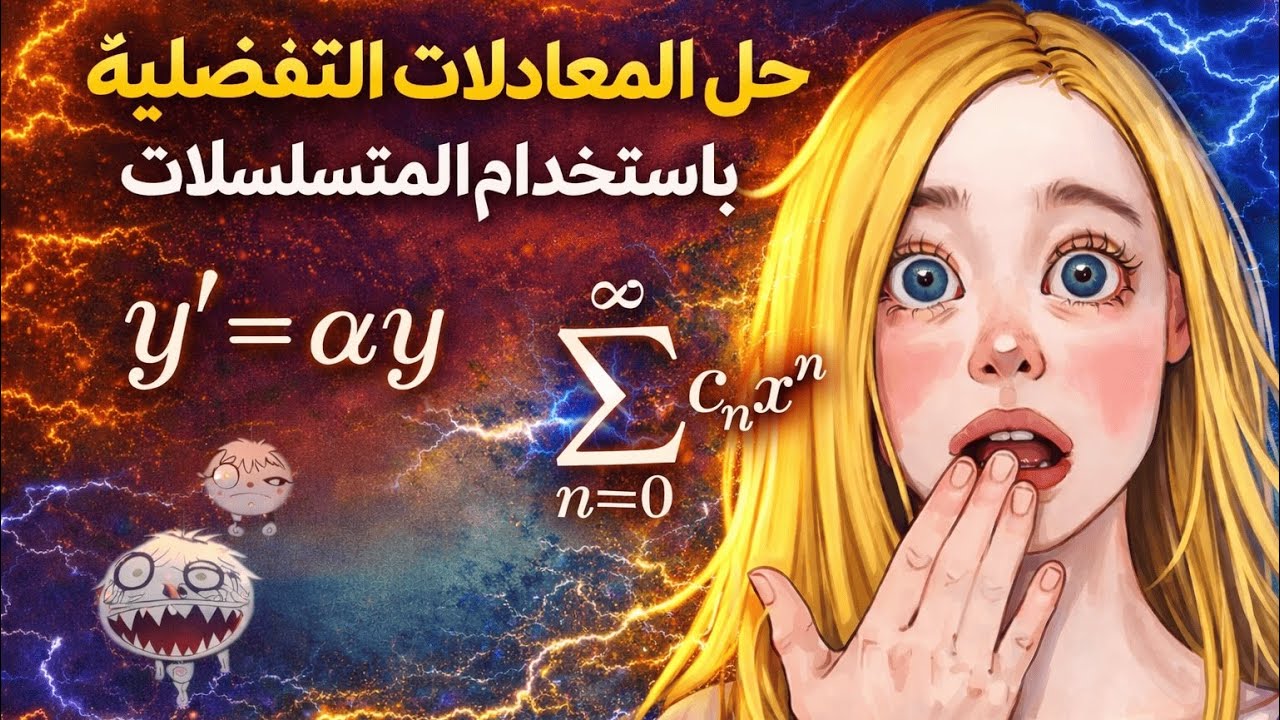 Résolution d'équations différentielles par les séries | حل المعادلات التفاضلية بالمتسلسلات