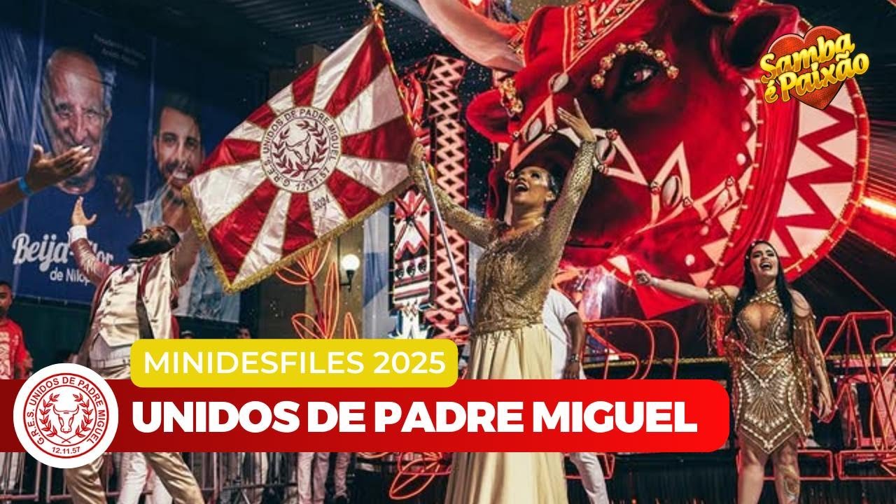 Unidos de Padre Miguel 2025 Ao Vivo | Minidesfiles Completo (4K)