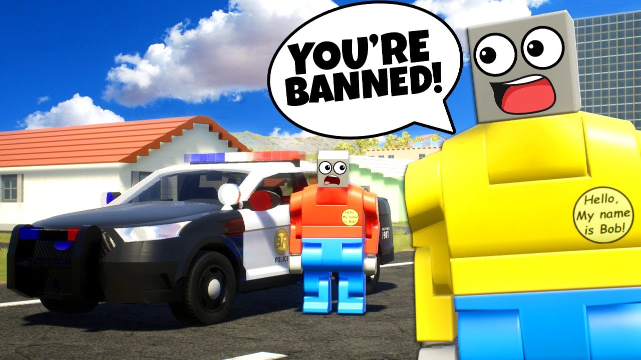Getting BANNED From WEIRD Roleplay Servers in Brick Rigs Multiplayer!