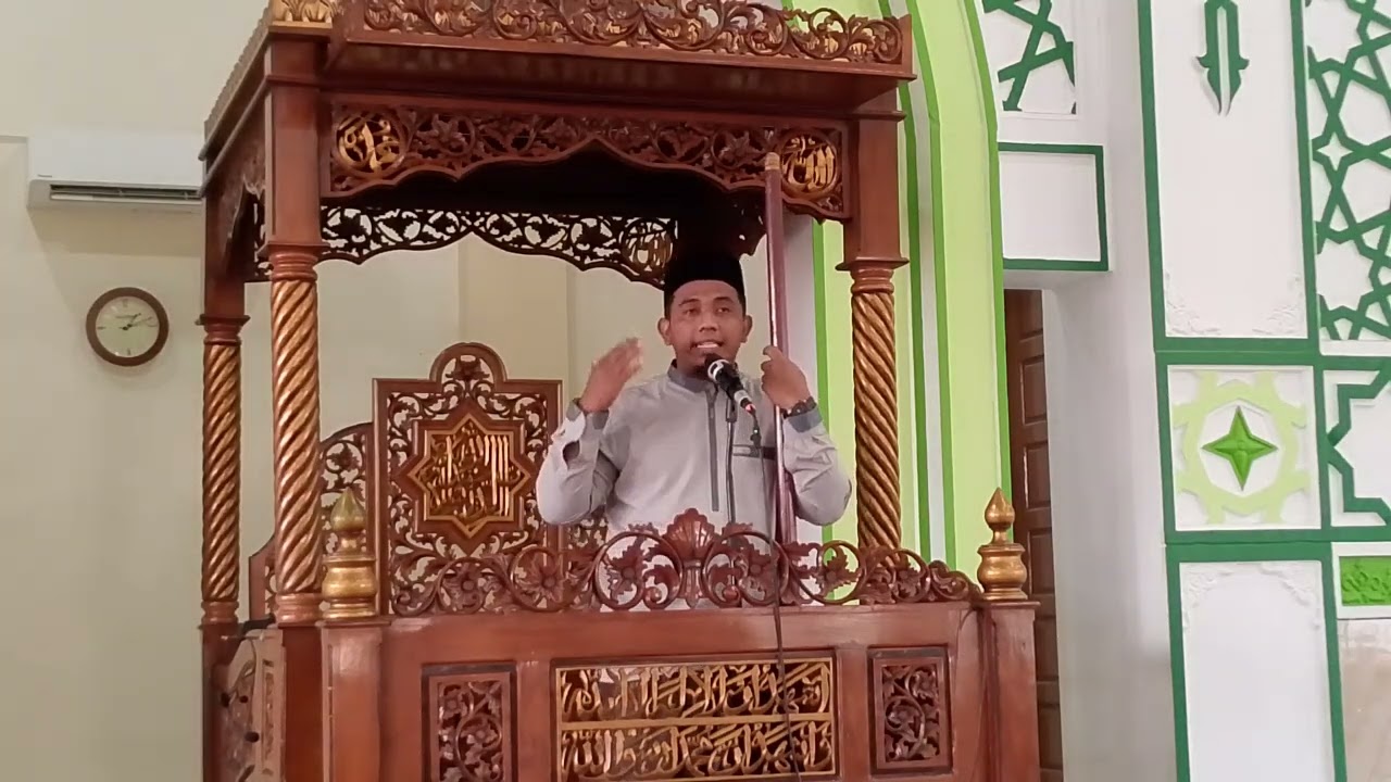 khutbah Jum'at | Tgk Aulia Urrahman | Ramadhan | Masjid Nurul Huda Blang Bintang 