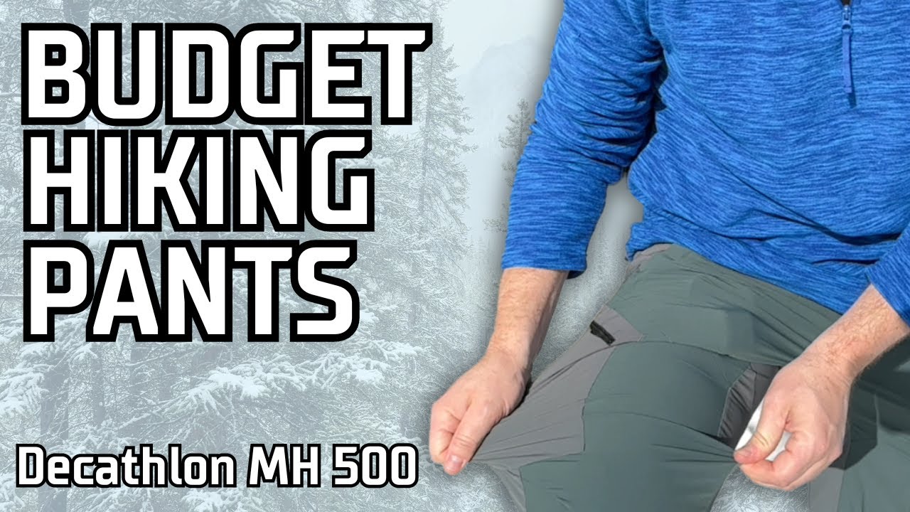 $55 MH 500 Mens Hiking Pants | Decathlon Backpacking Gear
