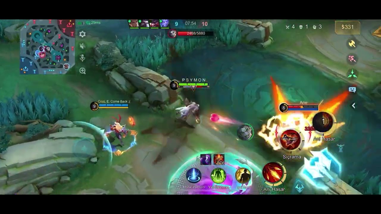 GOLD LANE GRANGER GAMEPLAY TR ~ Mobile Legens: Bang Bang 