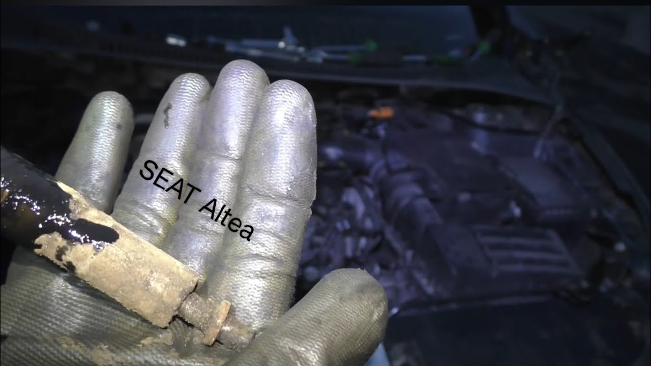 Замена салников форсунок. SEAT Altea CAYB 1.6 90hp / 66kW TDI. 