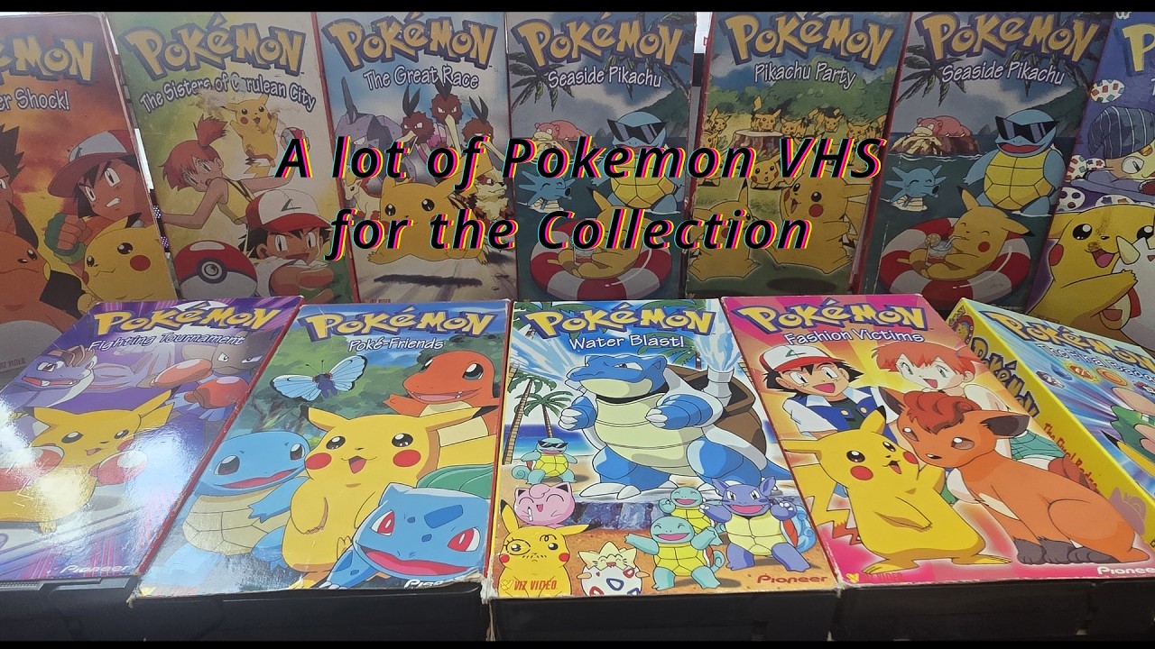 Recap of everything I purchased from 3/2-3/8 #pokemon #vhs #blockbuster #fyp #fypシ #reseller #retro