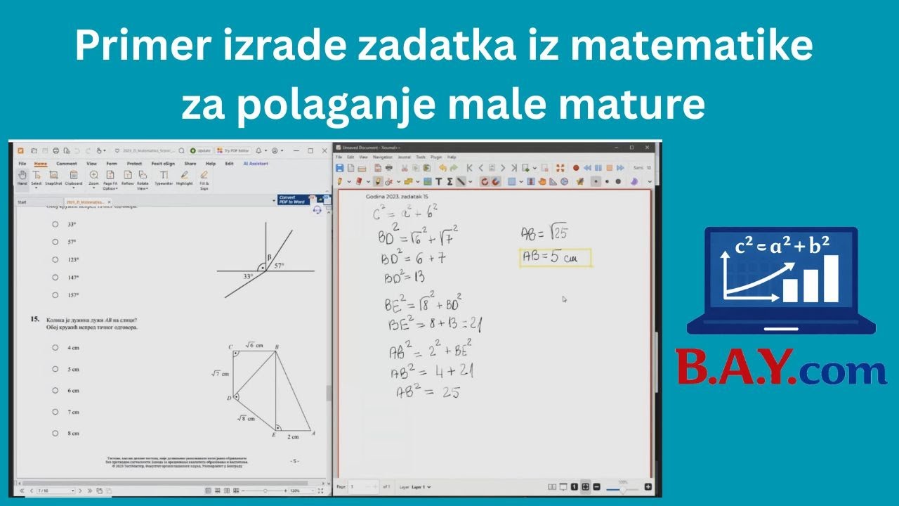 Priprema iz matematike za malu maturu - NOVO