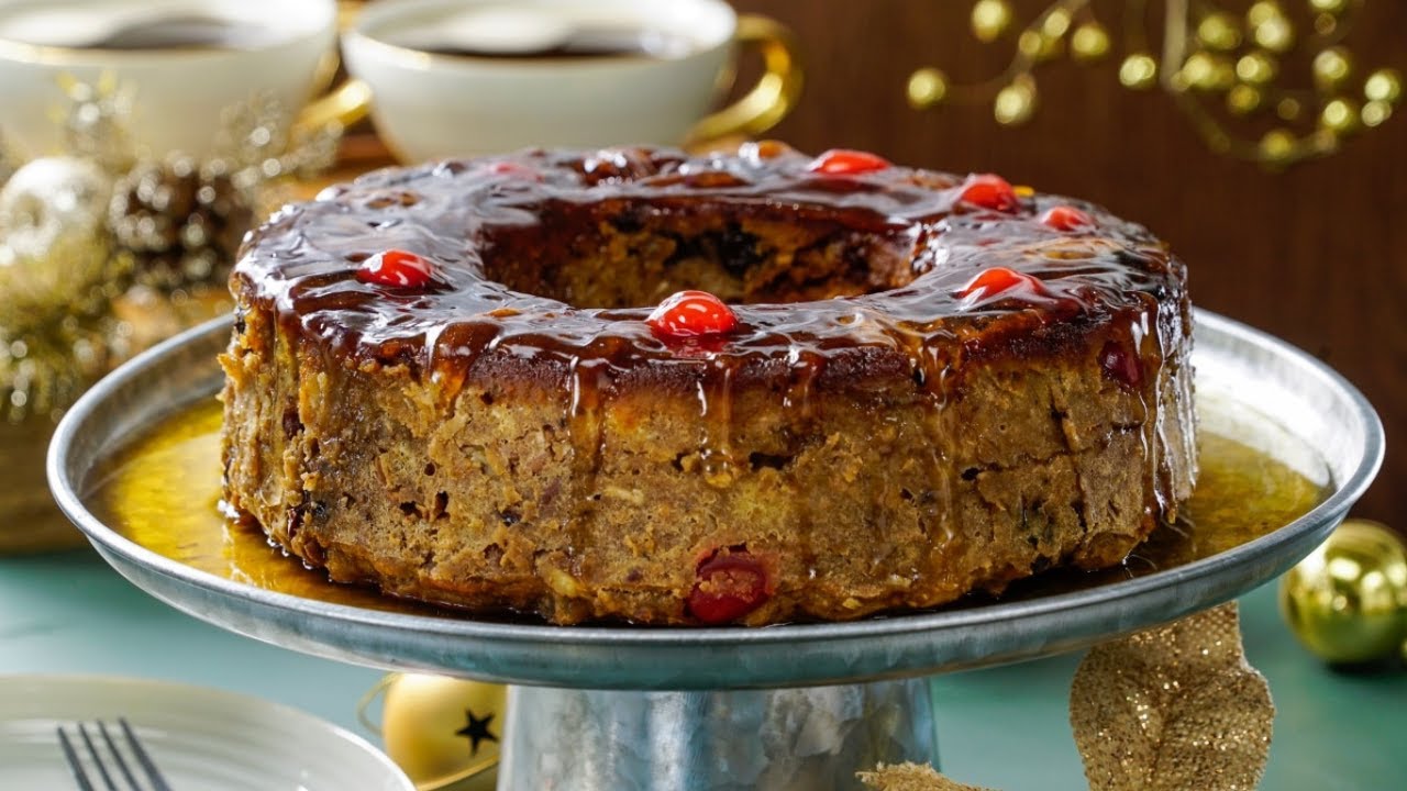 Budín de Pan Duro con Frutos Secos