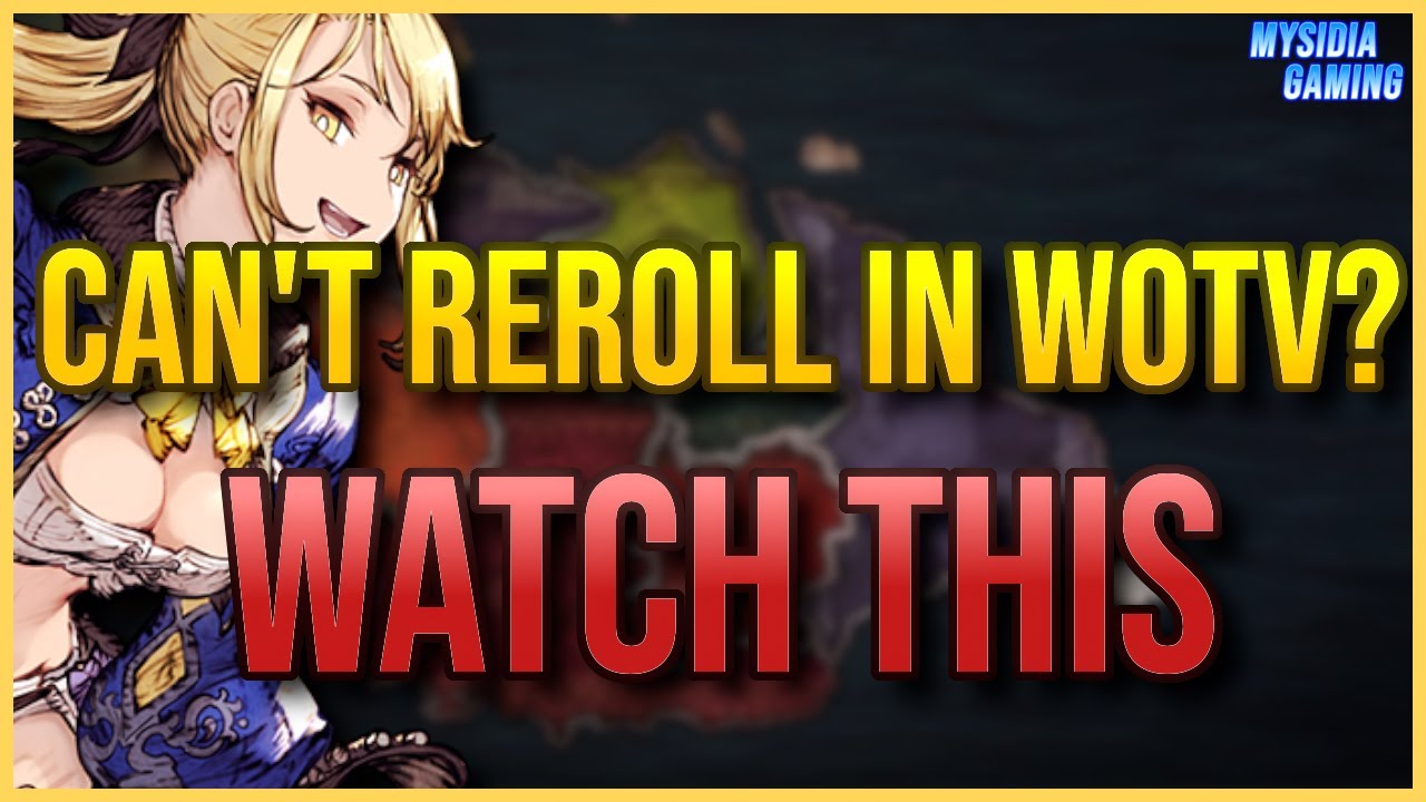 Can't Reroll? Two Methods for Fixing the Reroll Issue in WOTV + How to Approach Sephiroth Reroll
