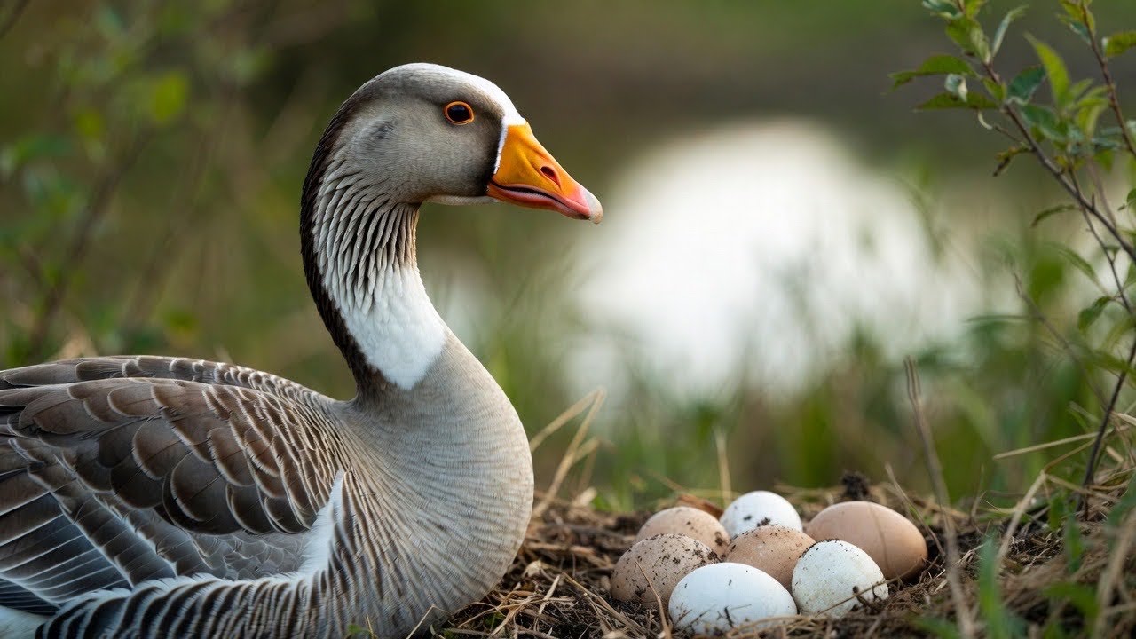 Goose: From Egg to Parent | Animal Life | 4K HDR 60FPS