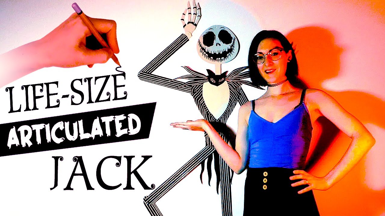 How to Make an Articulated Jack Skellington Figure