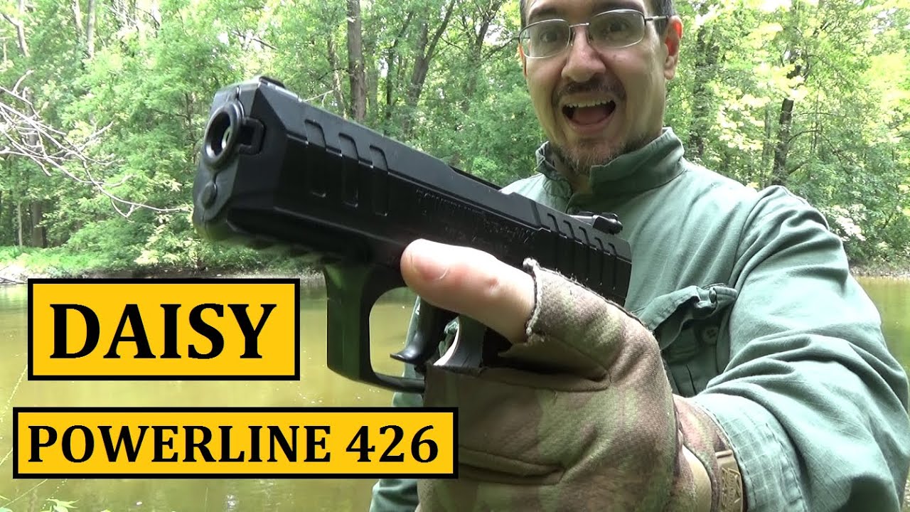 ($30) Daisy Powerline 426 Review - Start Them Off Right, With a Daisy (430 FPS BB Pistol)