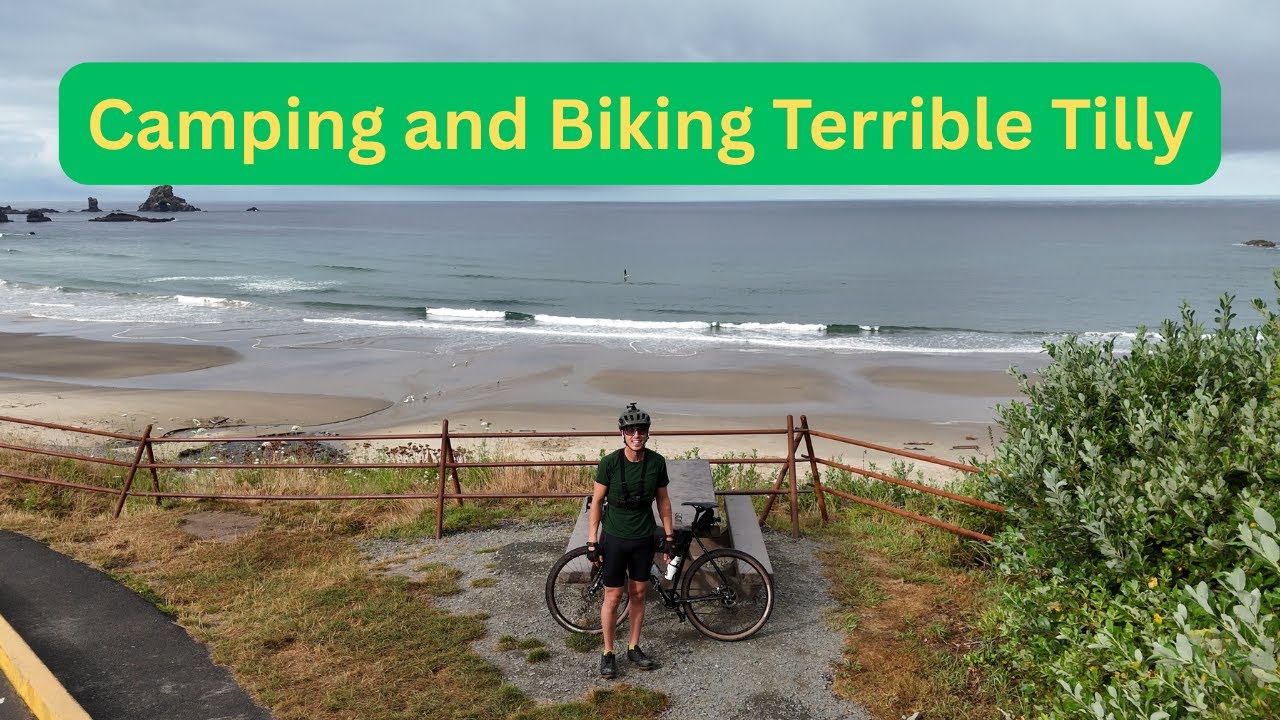 Honda Ridgeline Camping and Gravel Biking Terrible Tilly