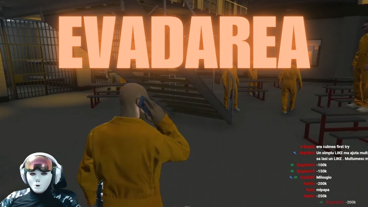 DON STEFANOS EVADEAZA DIN PENITENCIAR FPLAYT