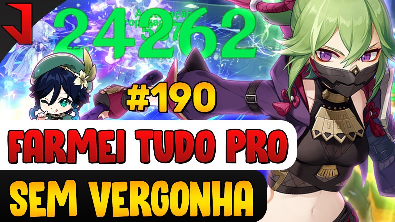 FARMEI TUDO PRO SEM VERGONHA | ANÁLISE KRLFAEL | GENSHIN IMPACT