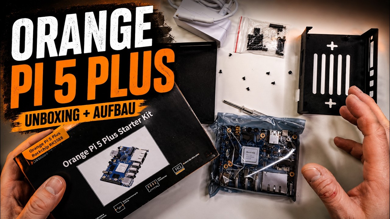 OrangePi 5 Plus für IRL Streams Unboxing und Zusammenbau | VivaAlex
