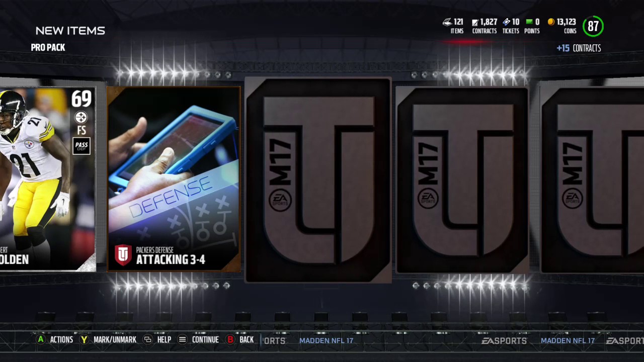 Madden 17 pack opening