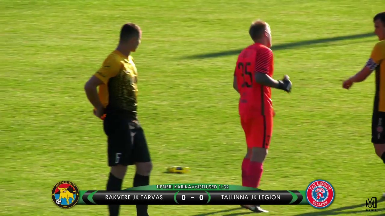 TIPNERI KARIKAVÕISTLUSED: RAKVERE JK TARVAS - TALLINNA JK LEGION