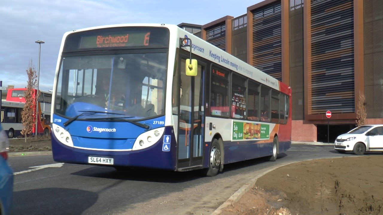 STAGECOACH LINCOLN NEW BUS STATION MARCH 2018