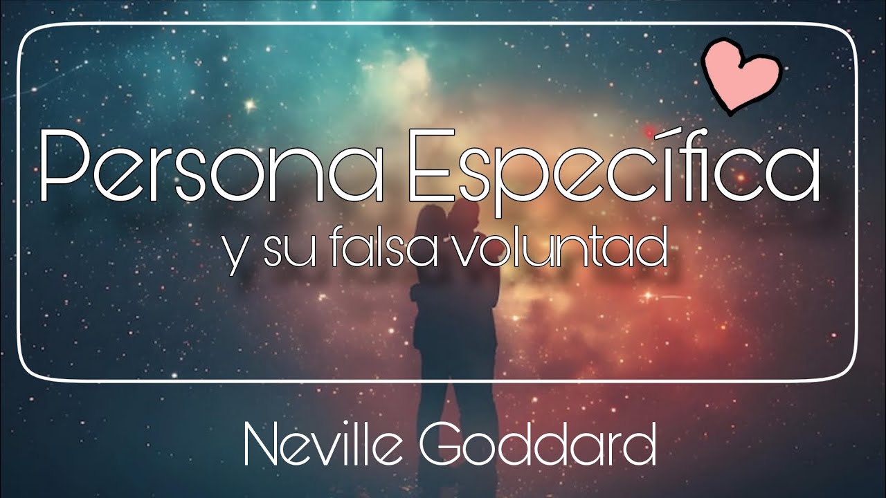 Tu persona específica no tiene voluntad - (Ley de la Asunción y Psicología)