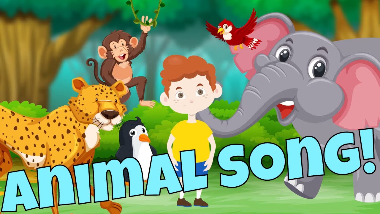Animals in Action! Brain Break and Body Movement Song for Kids