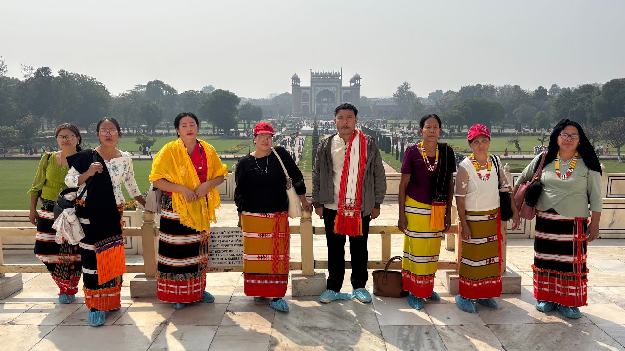 Taj Mahal & Agra Fort Visit | Women Society RBCC Center Church Jiribam