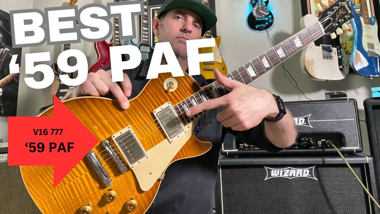 V16 PICKUPS - BEST LES PAUL 59 PAF HUMBUCKERS!