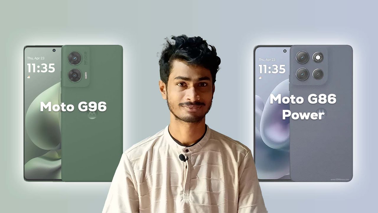 Moto G96 vs G86 Power - Comparison (Bengali)