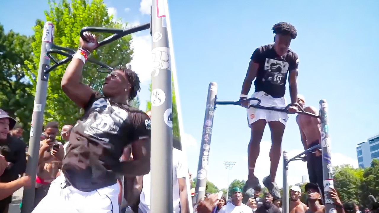 iShowSpeed Tries Calisthenics For The First Time!