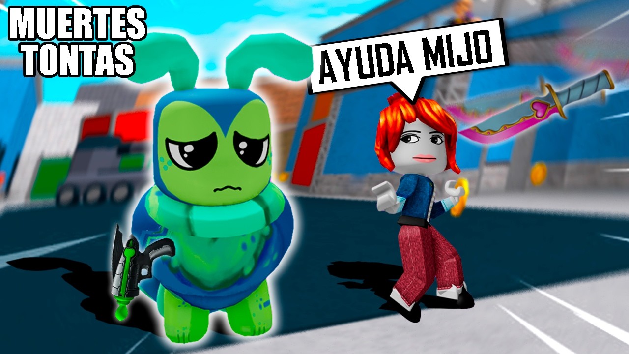 MURDER MYSTERY 2 MUERTES TONTAS pero VESTIDO de SQUIRM (ROBLOX)