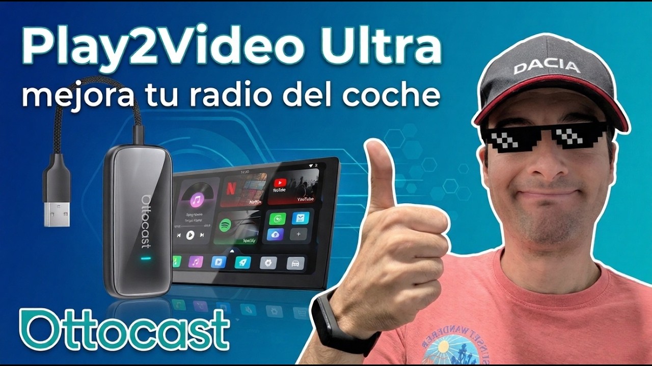 Play2Video Ultra: el mejor adaptador inalámbrico para CarPlay y Android Auto