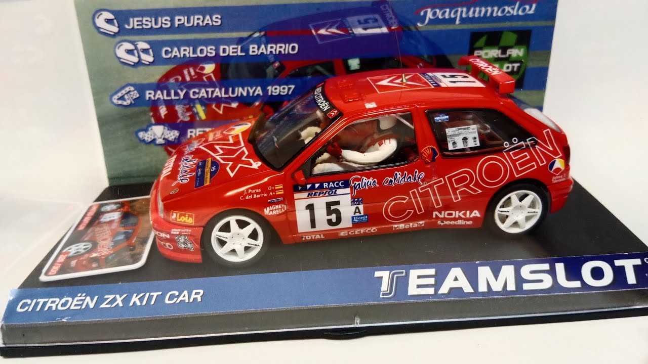 NUEVO CITROEN ZX KIT CAR TEAMSLOT (2024)Jesús puras rallye de Cataluña 1997