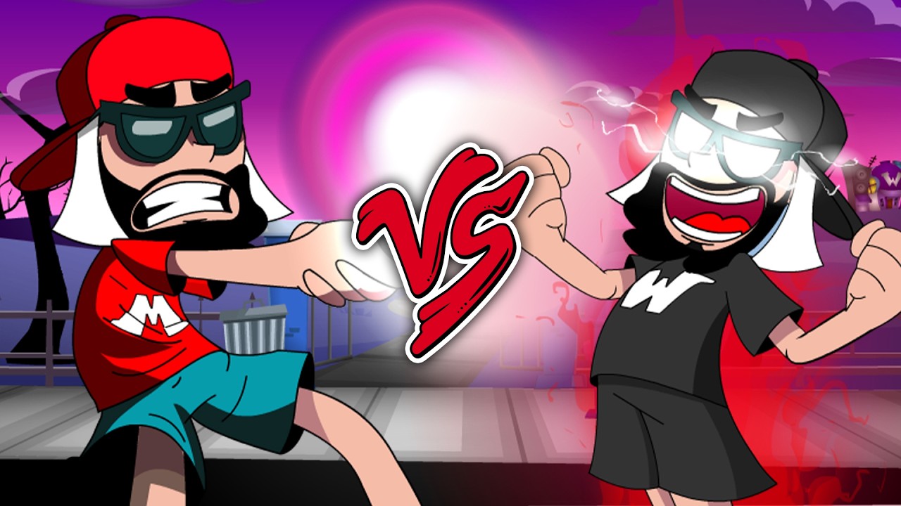 W VS. MUSSA - BATALHA DE RIMA (Desenho Animado)
